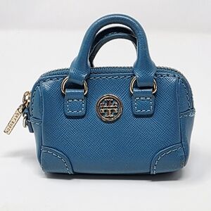 Tory Burch Teal Bag Charm